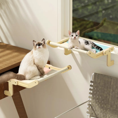 Fensterliege für Katzen – Stylisch, Stabil & Gemütlich | Mewoofun®