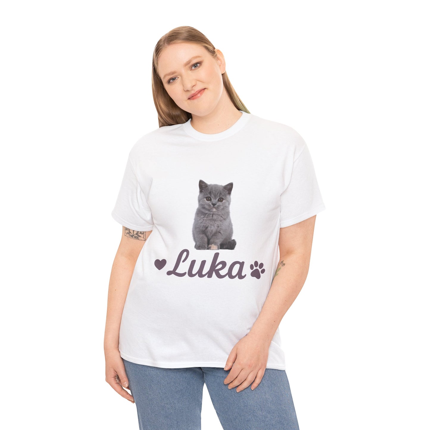 BichouShop – Unisex Heavy Cotton T-Shirt mit Haustier-Motiv