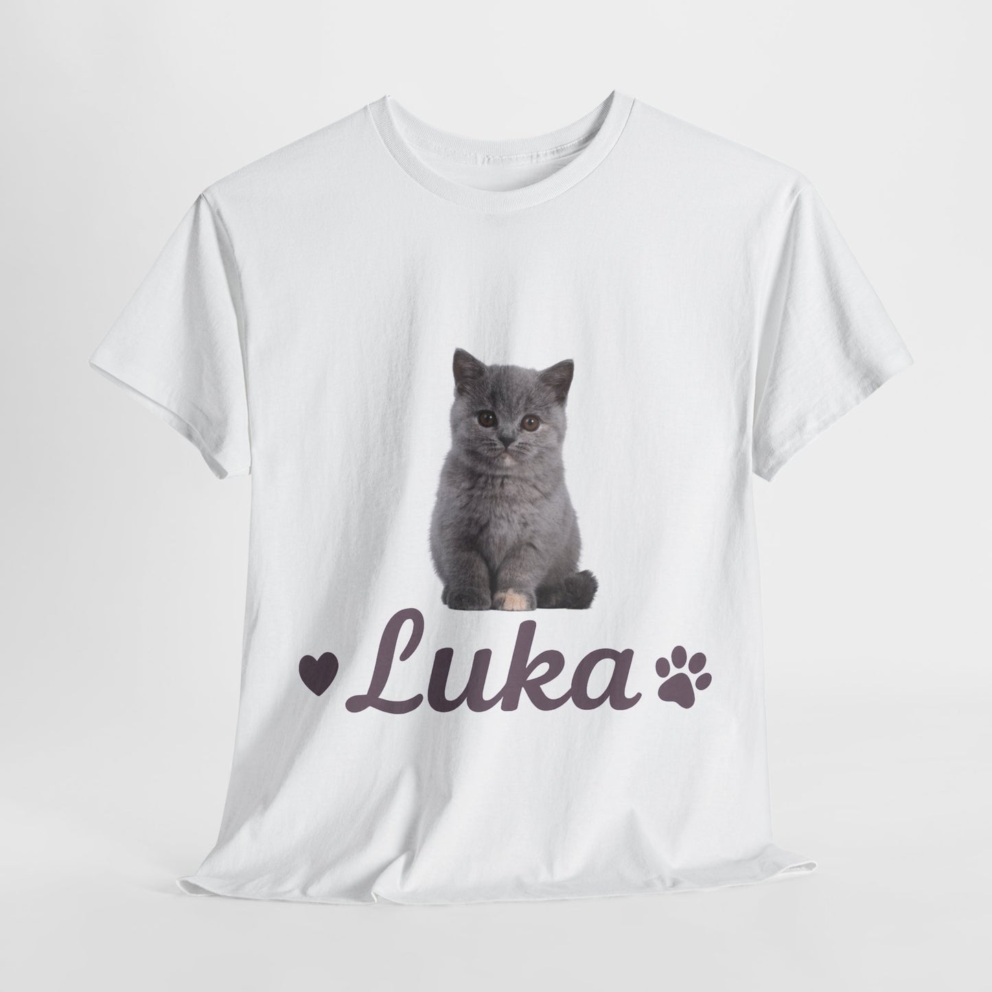 BichouShop – Unisex Heavy Cotton T-Shirt mit Haustier-Motiv