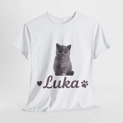 BichouShop – Unisex Heavy Cotton T-Shirt mit Haustier-Motiv