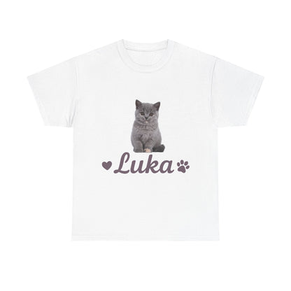 BichouShop – Unisex Heavy Cotton T-Shirt mit Haustier-Motiv