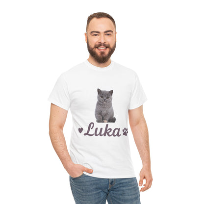 BichouShop – Unisex Heavy Cotton T-Shirt mit Haustier-Motiv