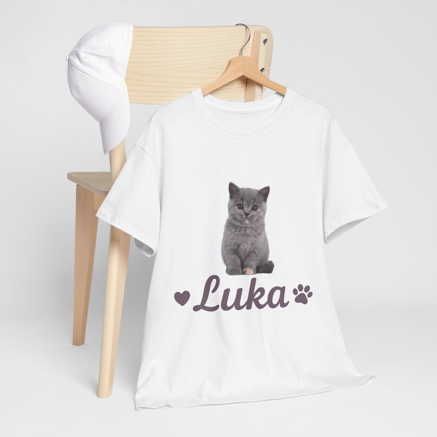 BichouShop – Unisex Heavy Cotton T-Shirt mit Haustier-Motiv