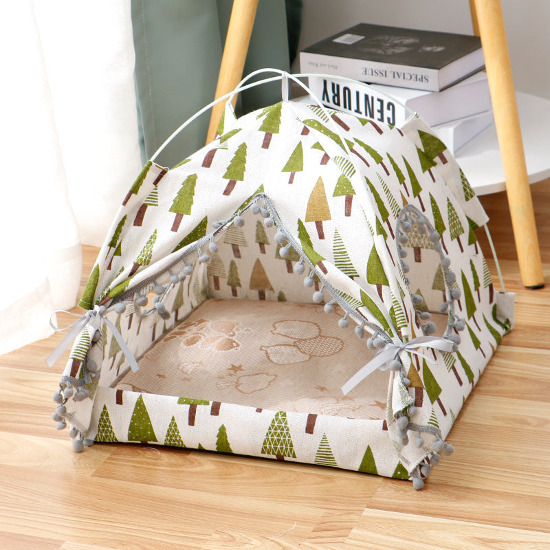 Bichoushop™ Katzenzelt „Cherry Comfort“
