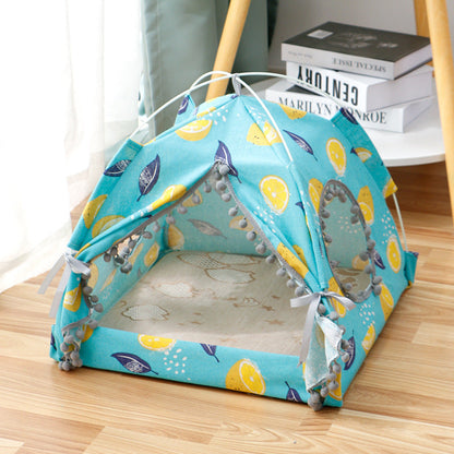 Bichoushop™ Katzenzelt „Cherry Comfort“