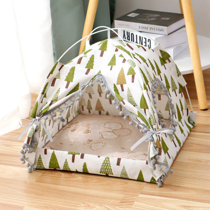 Bichoushop™ Katzenzelt „Cherry Comfort“