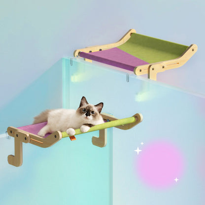 Fensterliege für Katzen – Stylisch, Stabil & Gemütlich | Mewoofun®