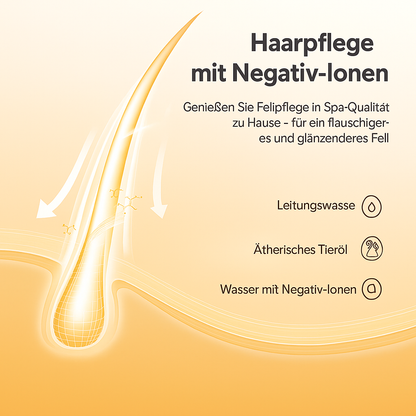 Bichoushop™ Elektrische Dampfbürste für Katzen & Hunde – Kabellos & Multifunktional