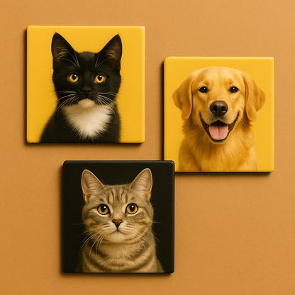 Personalisierter Haustier-Fotomagnet