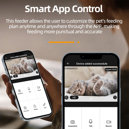 BichouShop – Intelligenter Futterspender mit Kamera (3L)