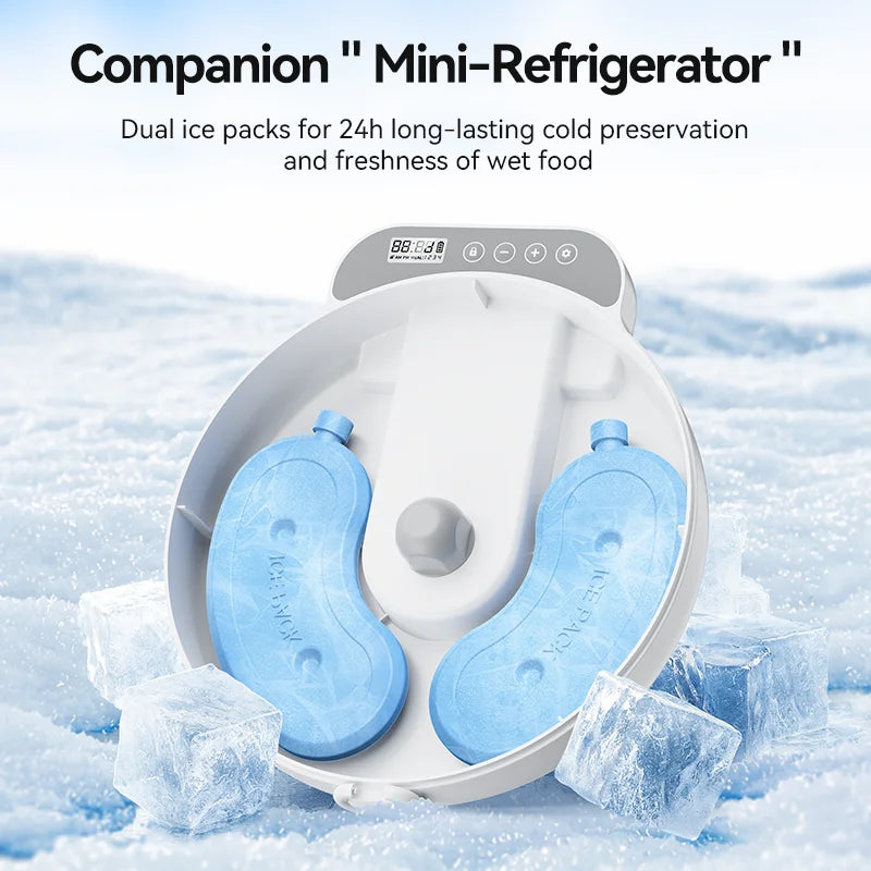 BichouShop – Automatischer Futterspender für Katzen (mit LCD-Anzeige)