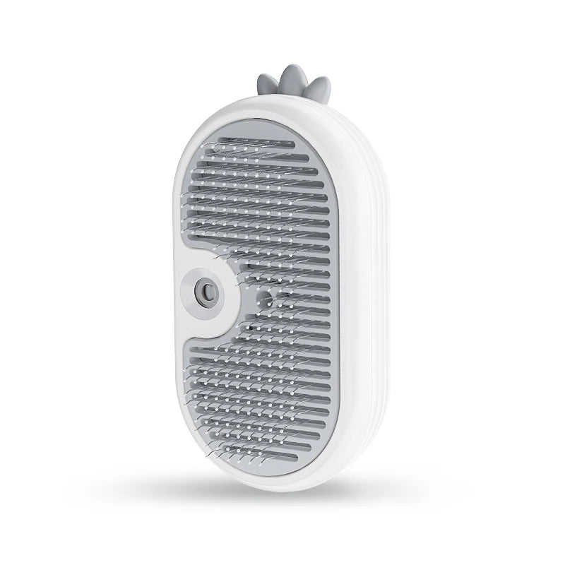 Bichoushop™ Elektrische Dampfbürste für Katzen & Hunde – Kabellos & Multifunktional