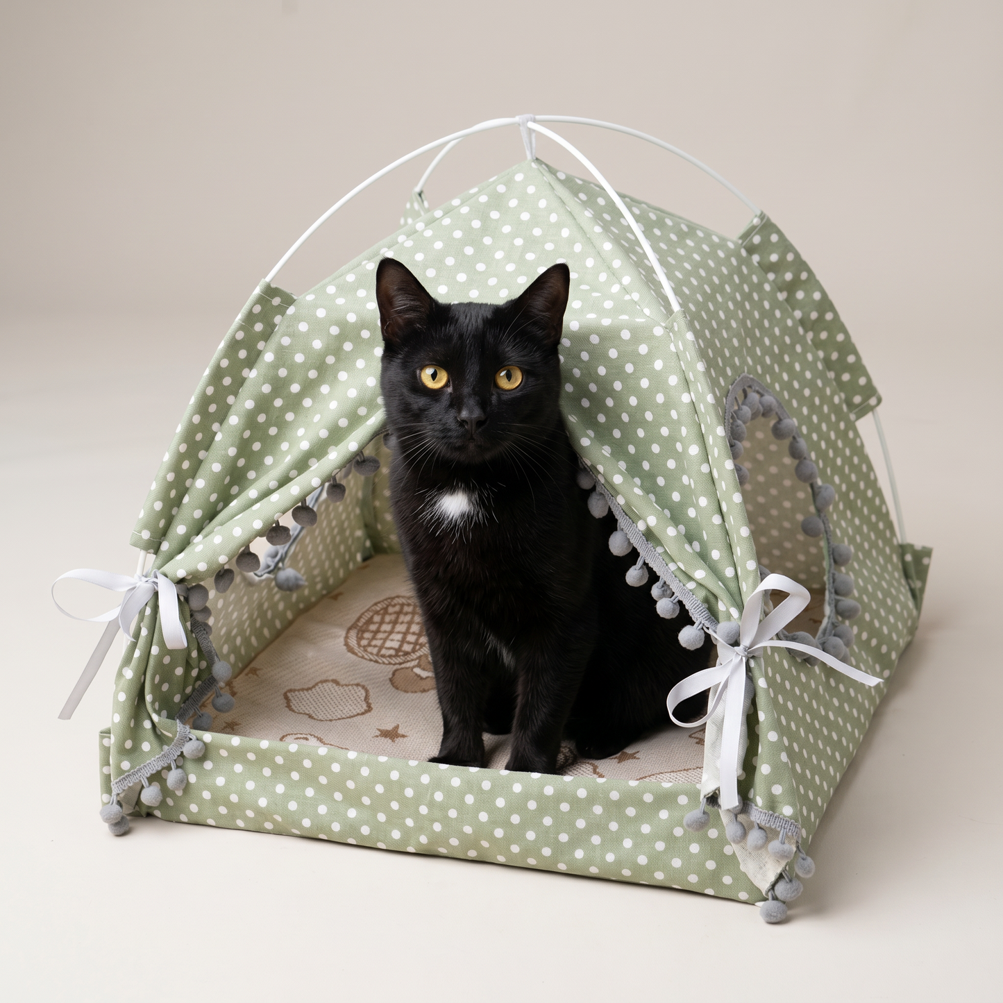 Bichoushop™ Katzenzelt „Cherry Comfort“