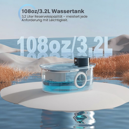 Premium Edelstahl Trinkbrunnen für Katzen & Hunde – 3,2L